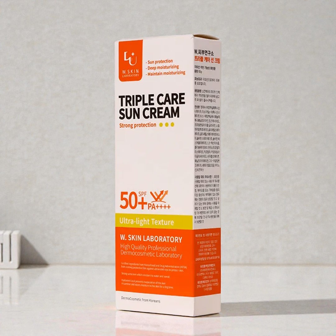 W. Skin Laboratory Triple Care Sun Cream SPF 50+ PA++++ (60 g) image 0
